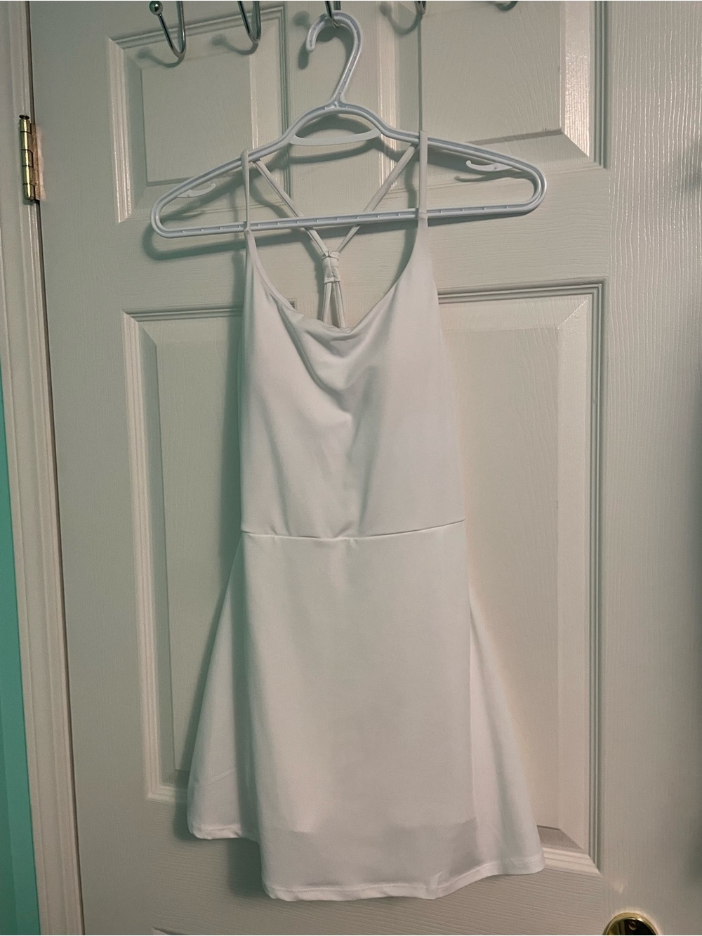 Ardene Move White Strappy Romper Dress